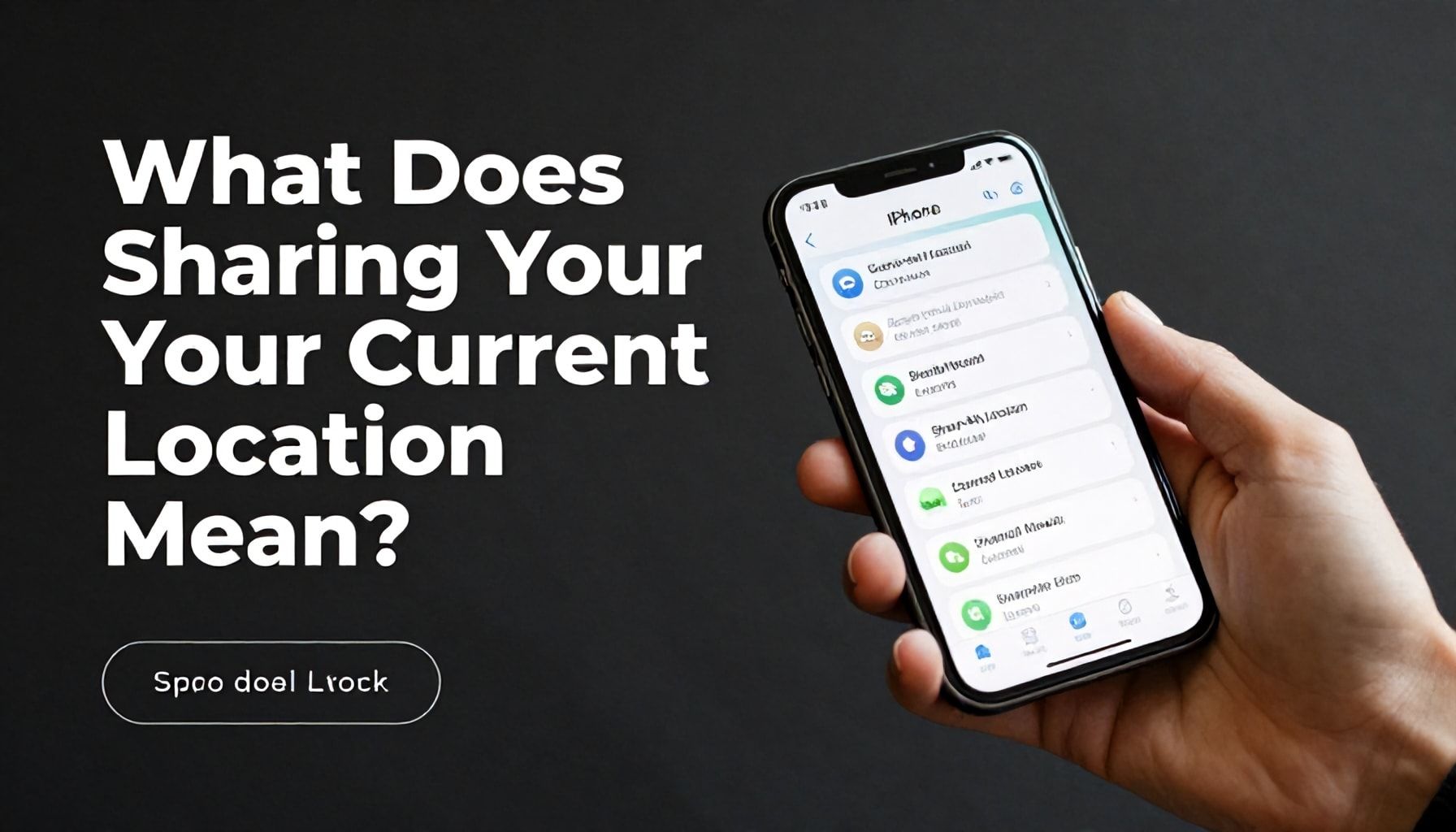 Qué es compartir tu ubicación actual