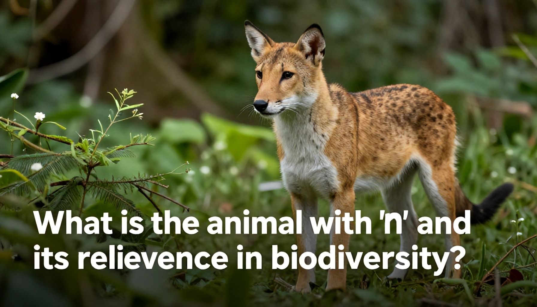 5 datos clave sobre el animal con 'n' que debes conocer 1 Qué es el animal con 'n' y su relevancia en la biodiversidad