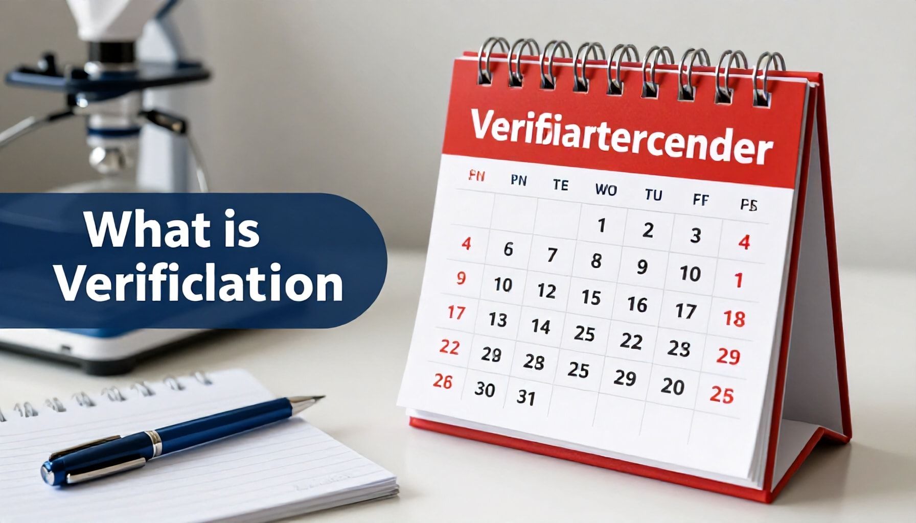 Qué es el calendario de verificación y su importancia