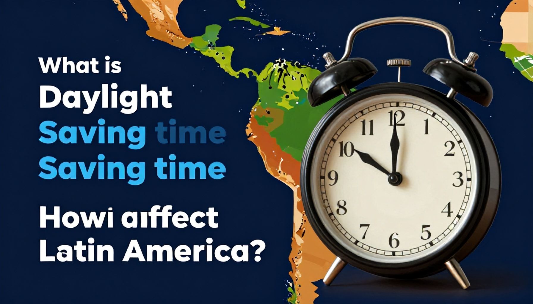 ¿Qué es el cambio de horario y cómo afecta a Latinoamérica?