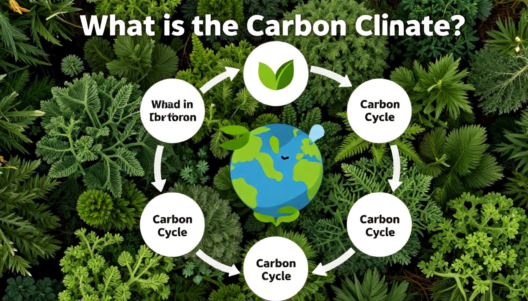 Qué es el ciclo del carbono y su papel en el clima