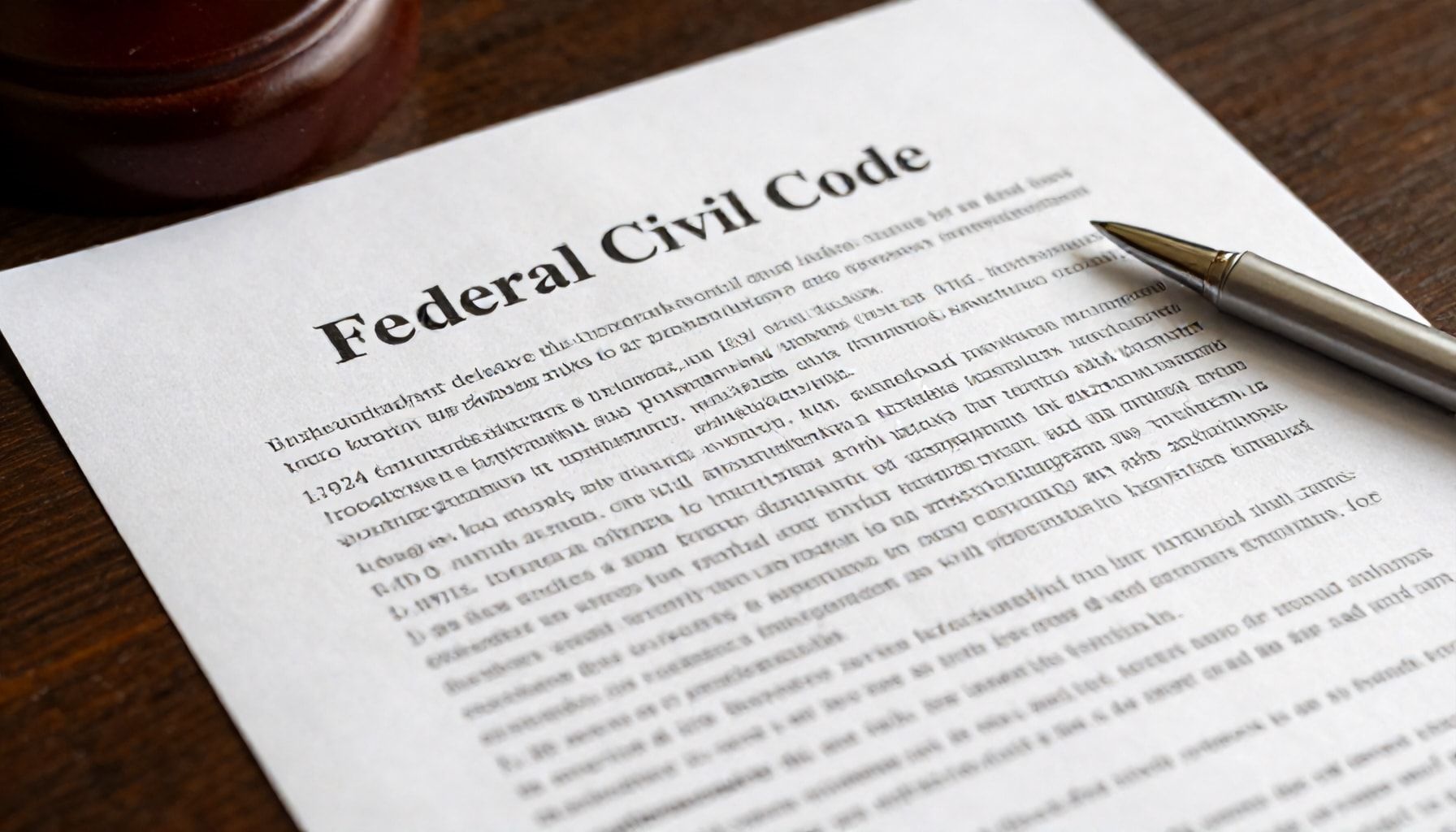 Qué es el Código Civil Federal y su alcance