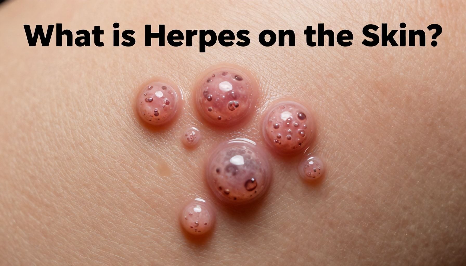 Qué es el herpes en la piel