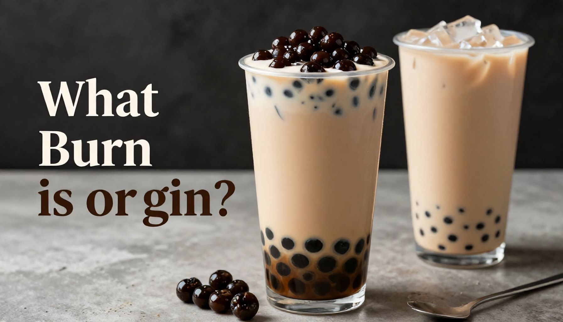 Qué es el té de burbujas y su origen