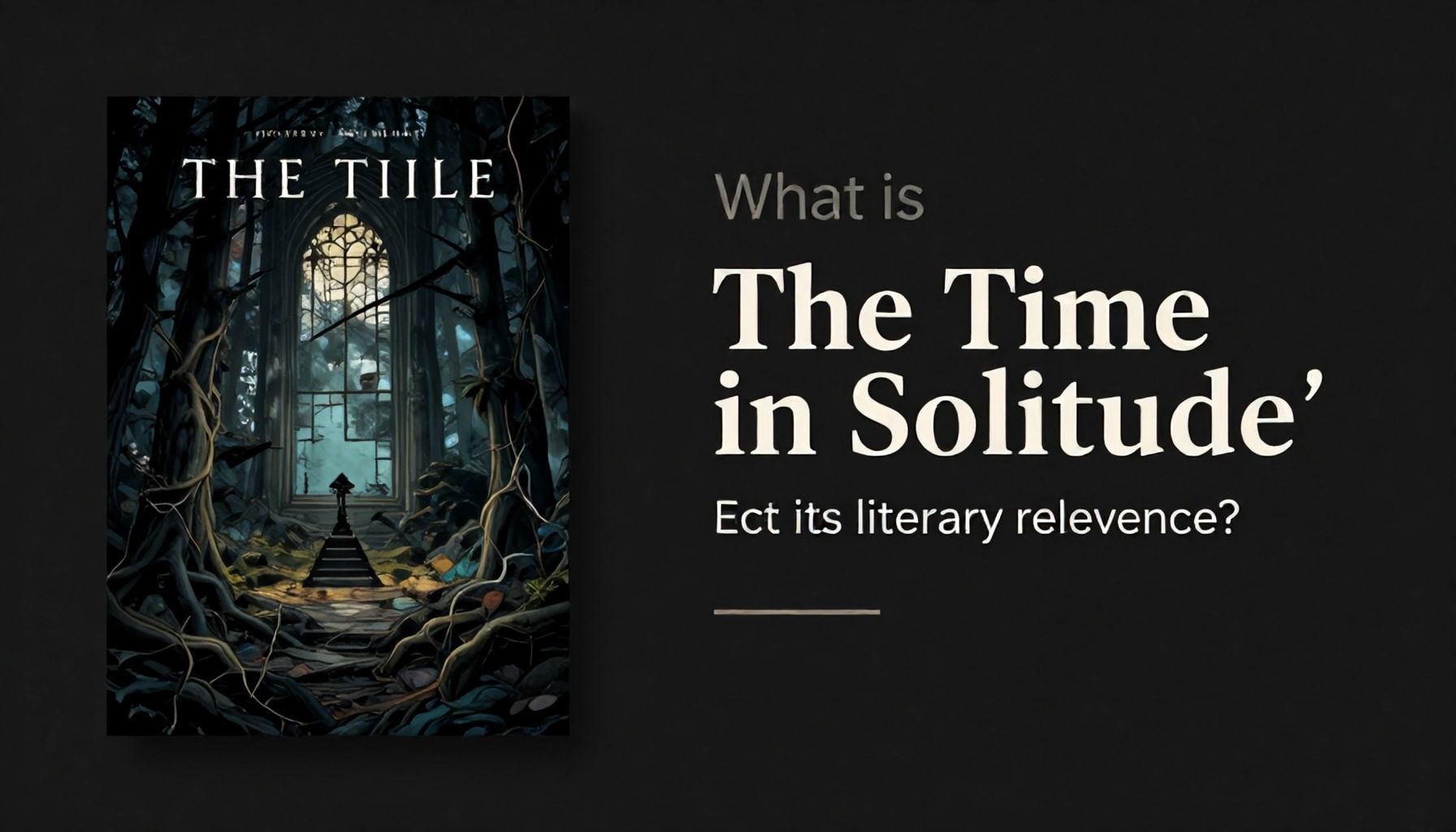 Qué es El tiempo en soledad y su relevancia literaria*