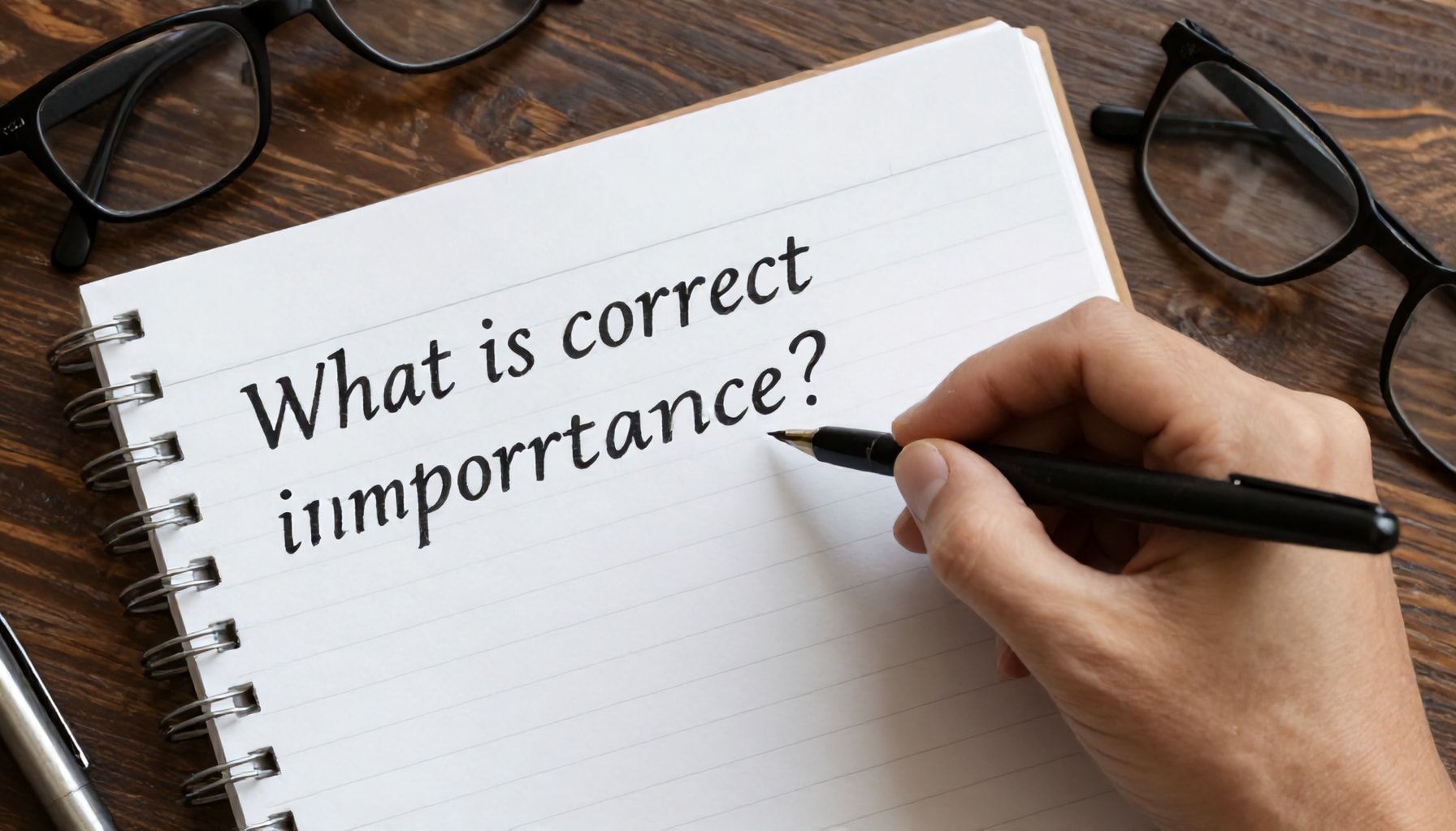 Qué es la escritura correcta y su importancia