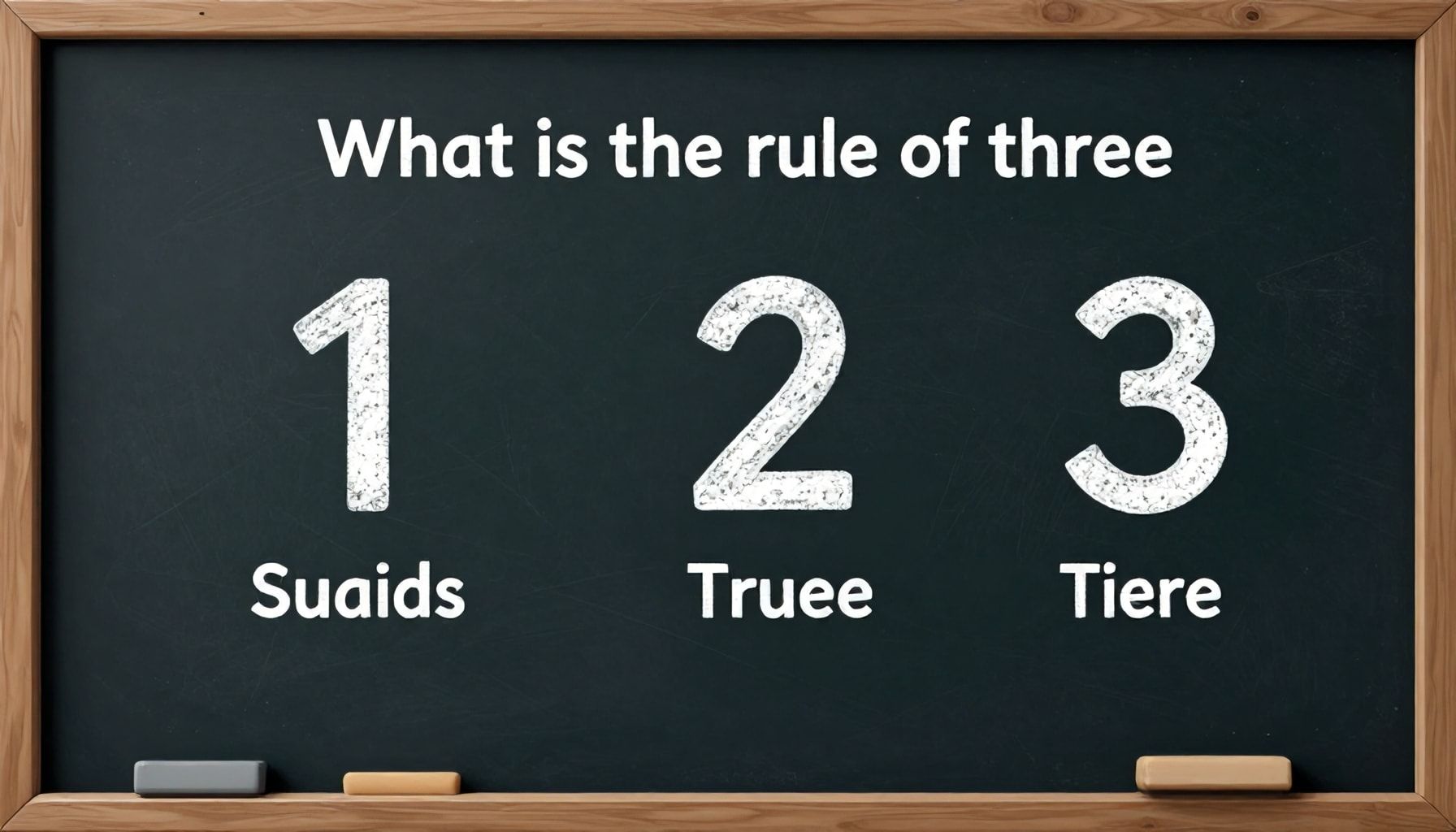 Qué es la regla de tres y cómo funciona