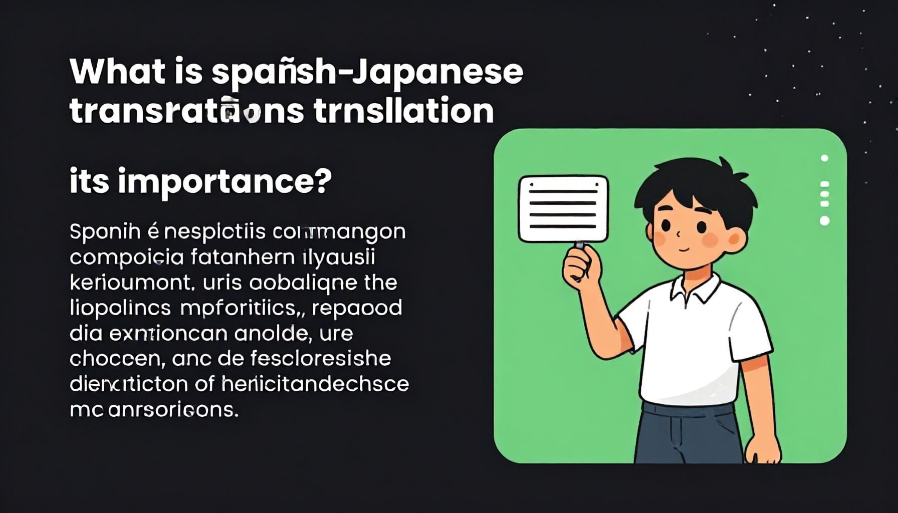Qué es la traducción español-japonés y su importancia