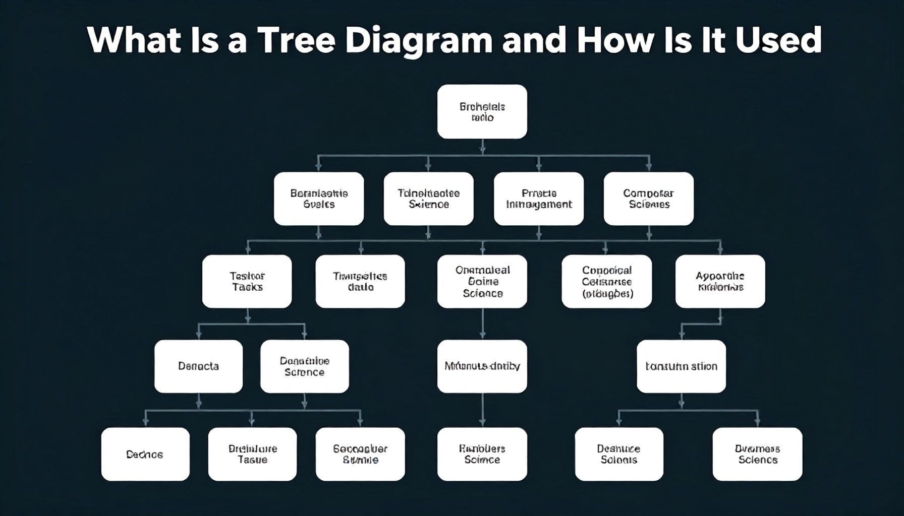 Qué es un diagrama de árbol y cómo se usa