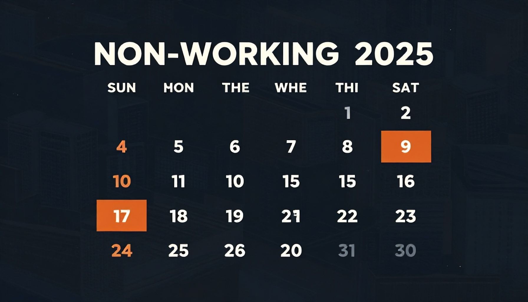 Qué son los días inhábiles y su impacto en 2025