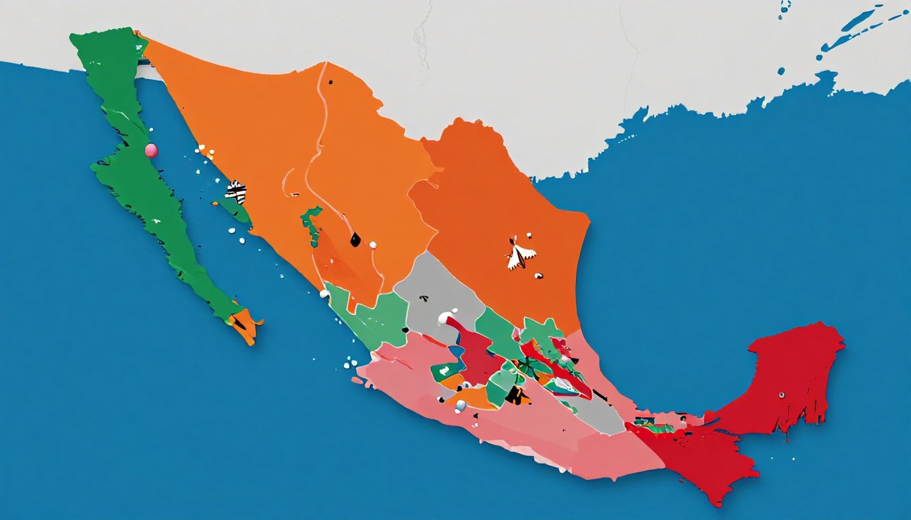 Qué son los estados de México y su importancia