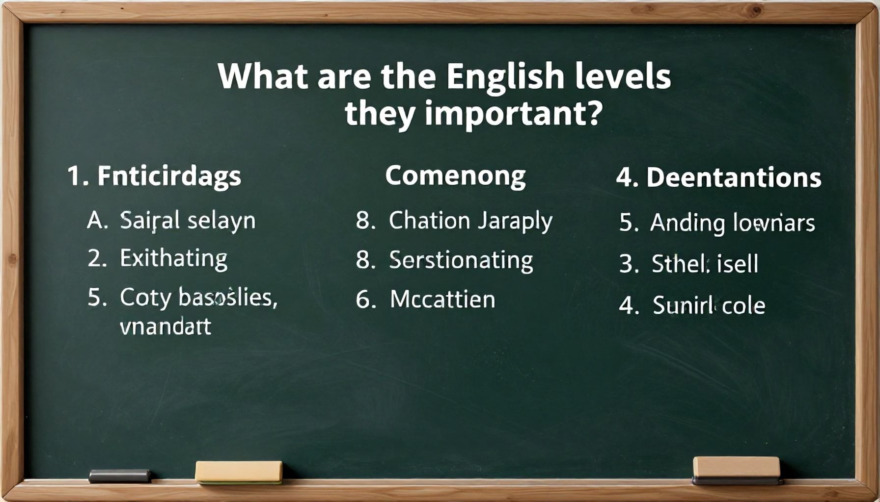 Qué son los niveles de inglés y por qué son importantes