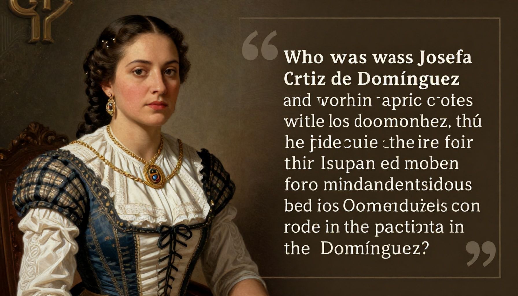 Quién fue Josefa Ortiz de Domínguez y su papel en la Independencia