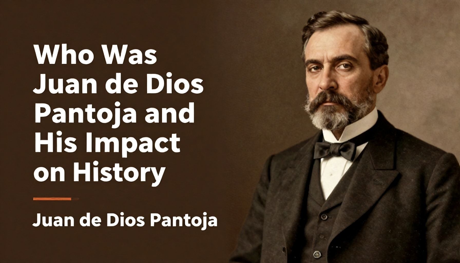 Quién fue Juan de Dios Pantoja y su impacto en la historia