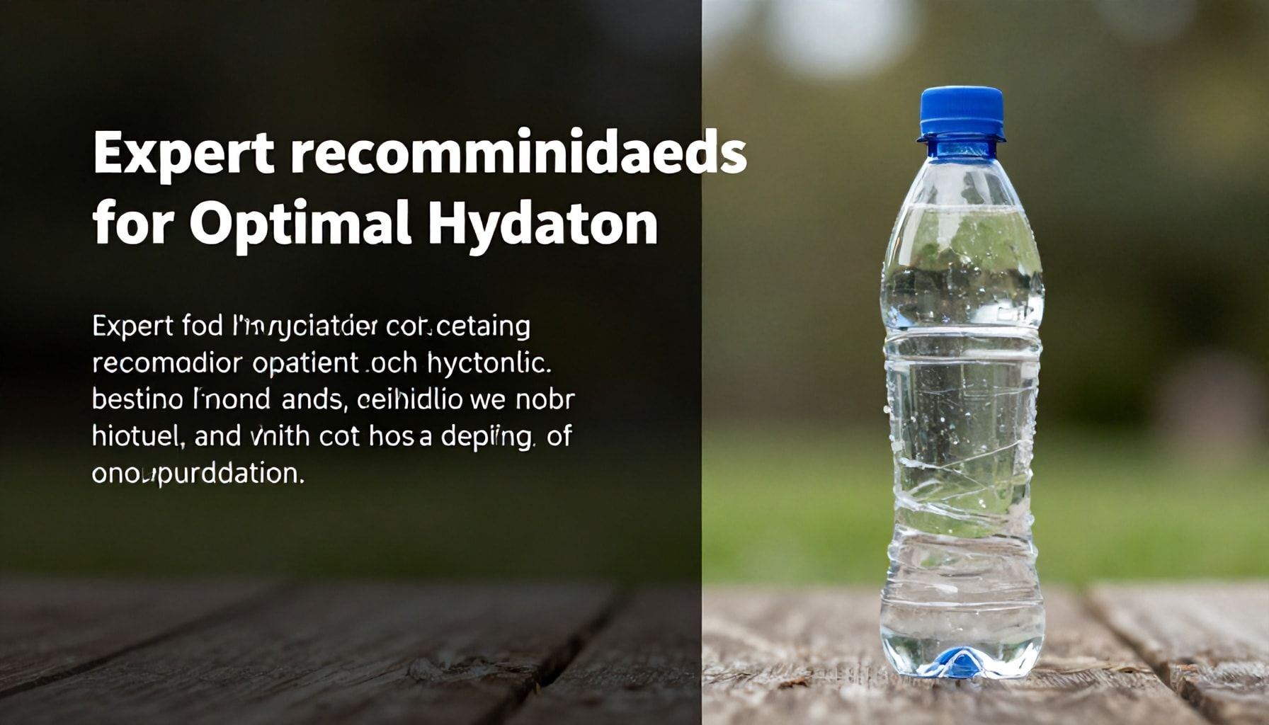 Recomendaciones de expertos para una hidratación óptima