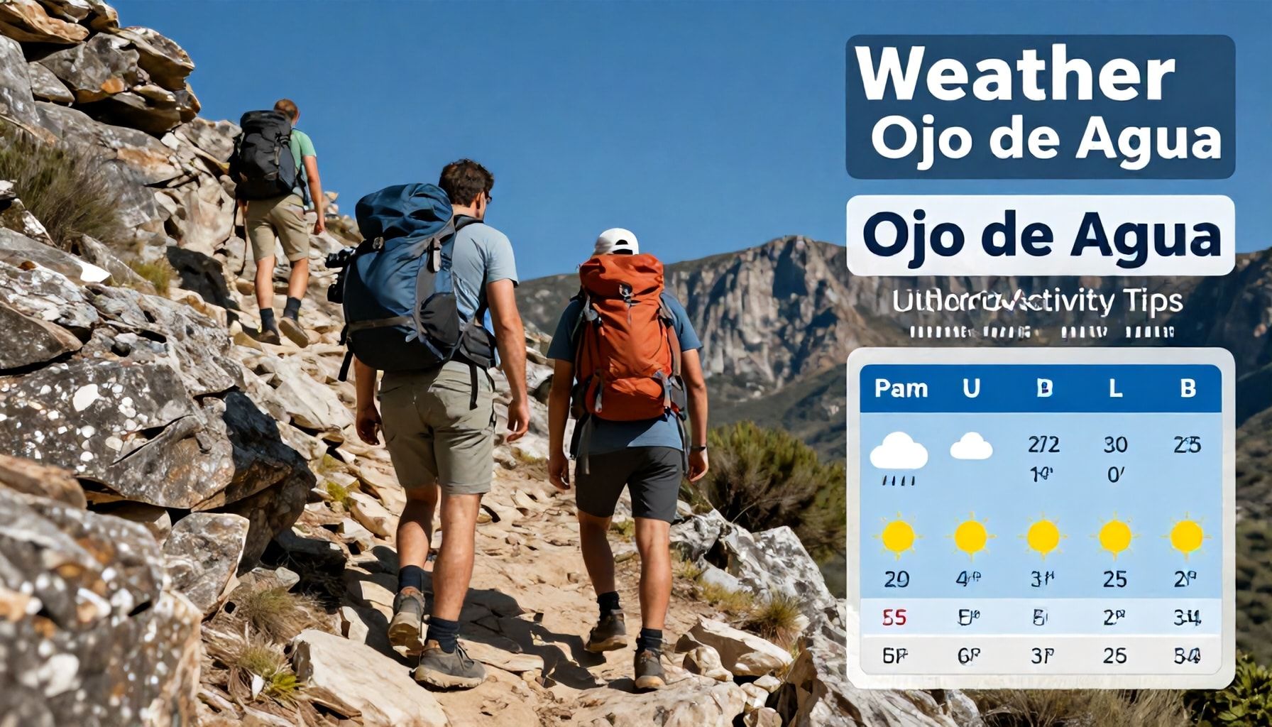 Recomendaciones para actividades al aire libre