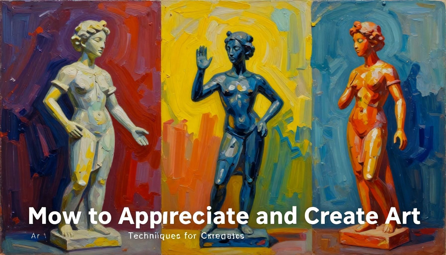 Técnicas básicas para apreciar y crear arte