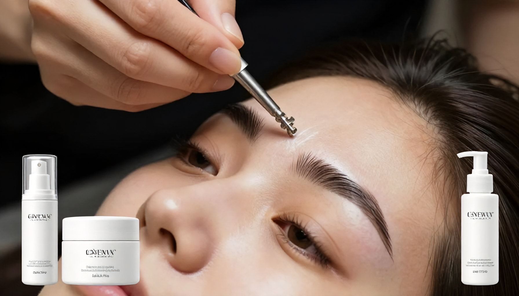 Técnicas y productos clave en el laminado de cejas