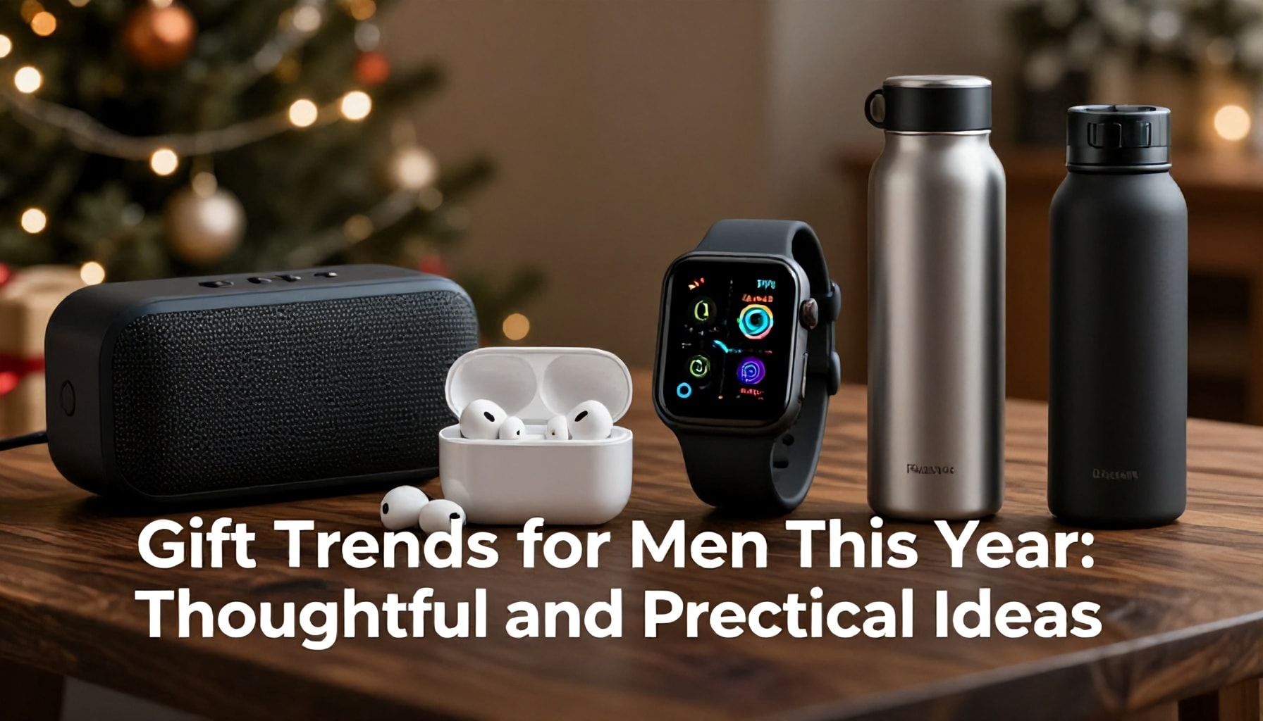 Tendencias de regalos para hombres este año