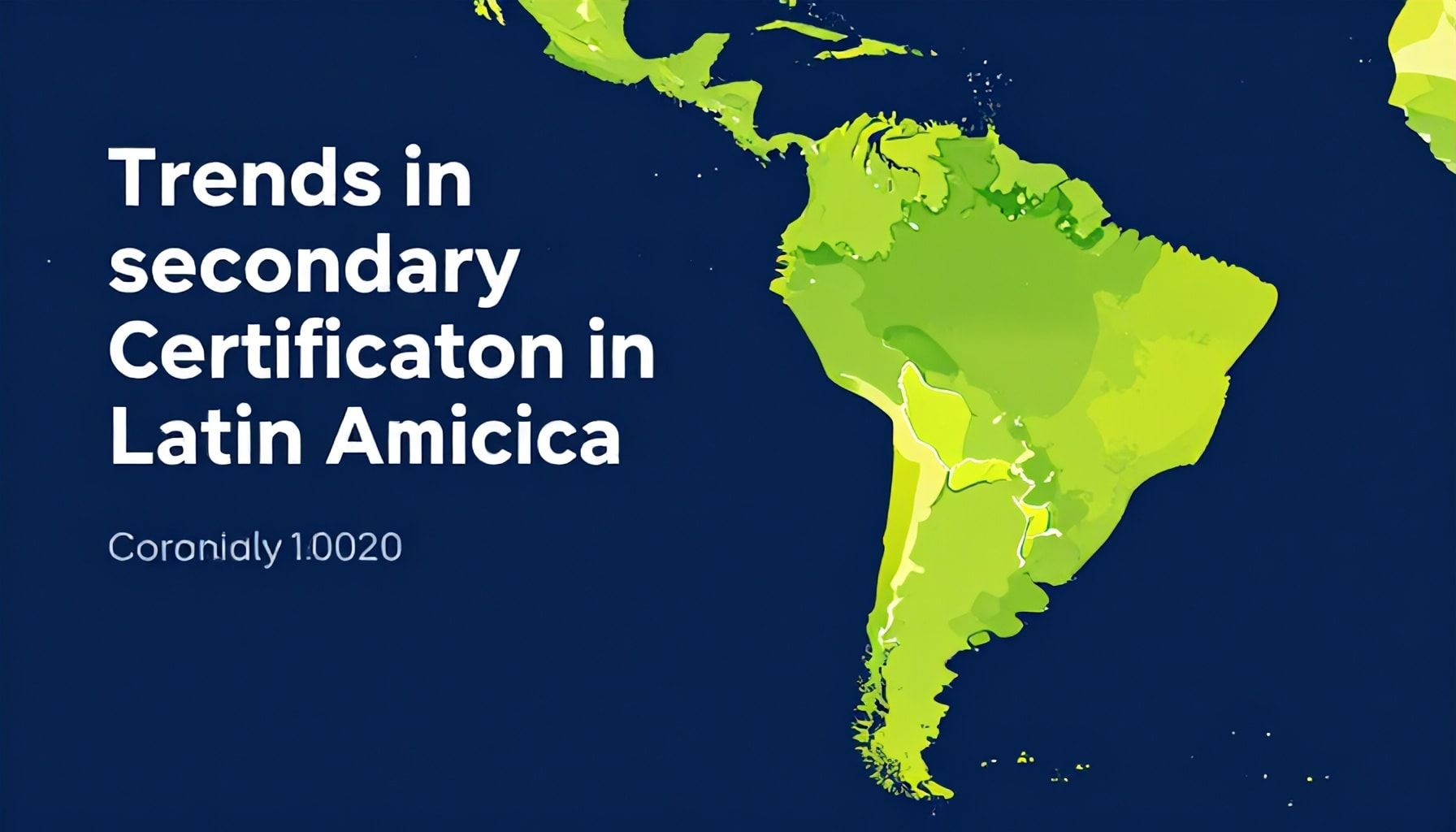 Tendencias en la certificación secundaria en Latinoamérica