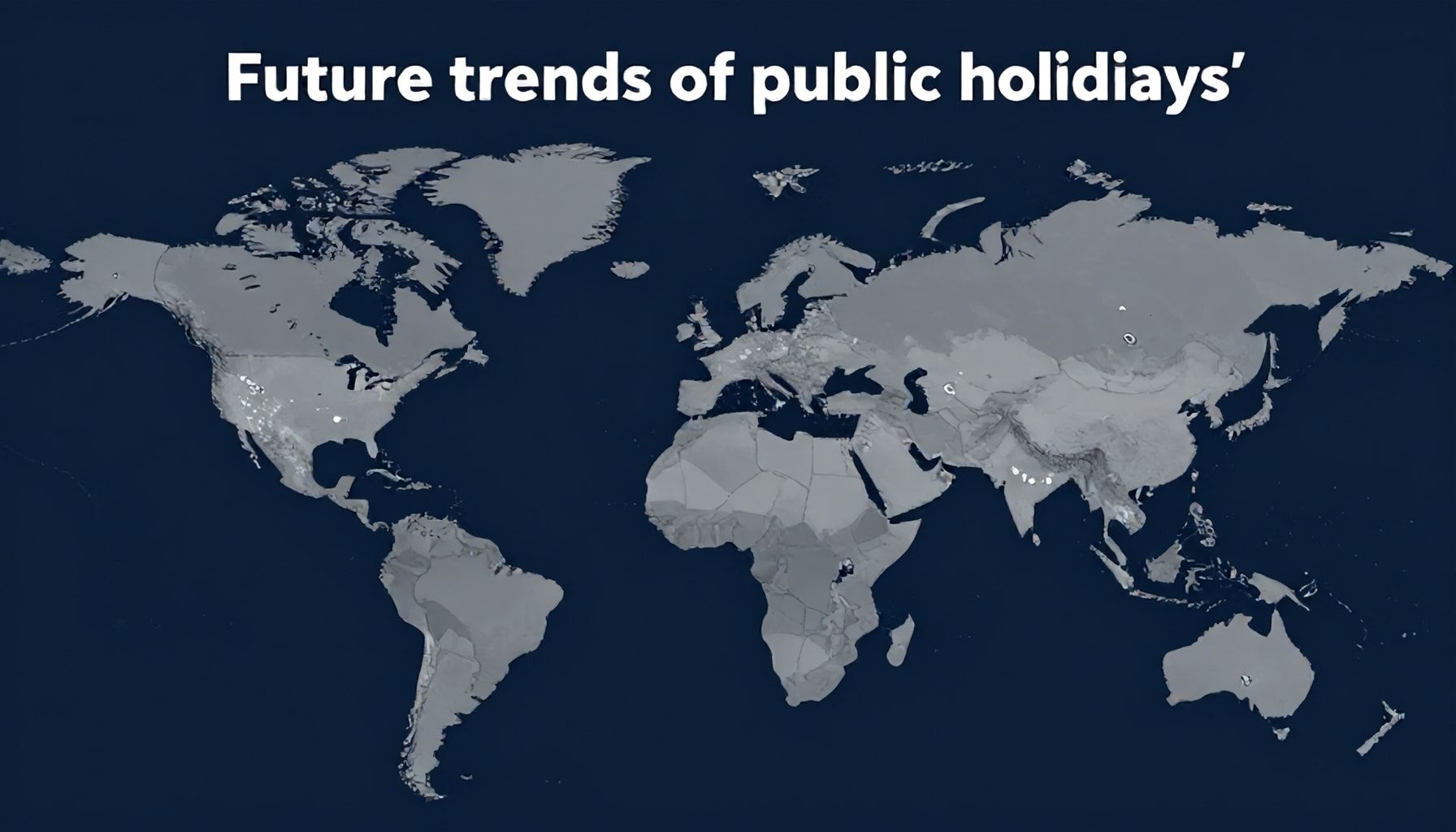 Tendencias futuras en días festivos laborales*