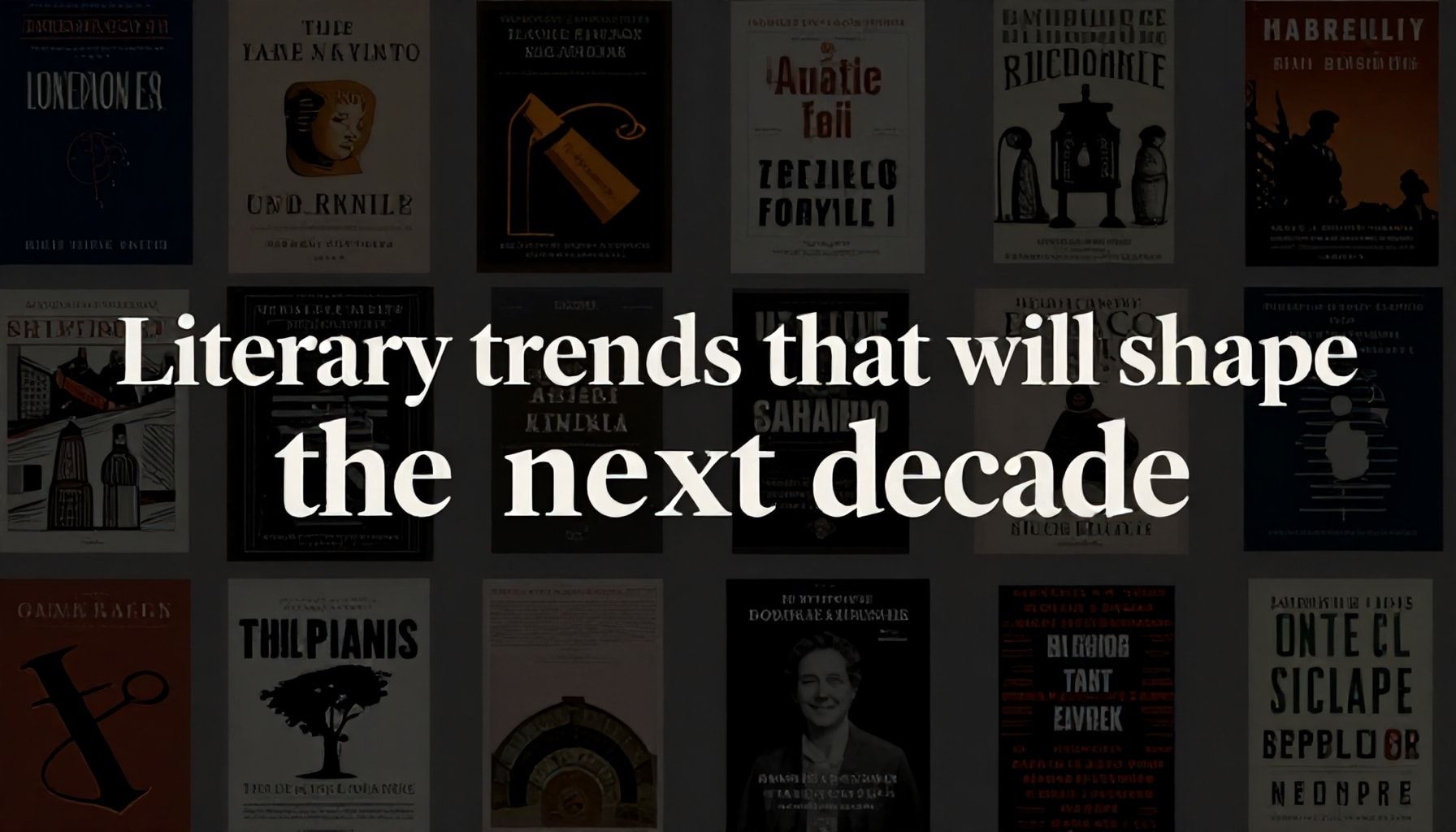 10 libros imprescindibles para leer en 2024 6 Tendencias literarias que marcarán la próxima década