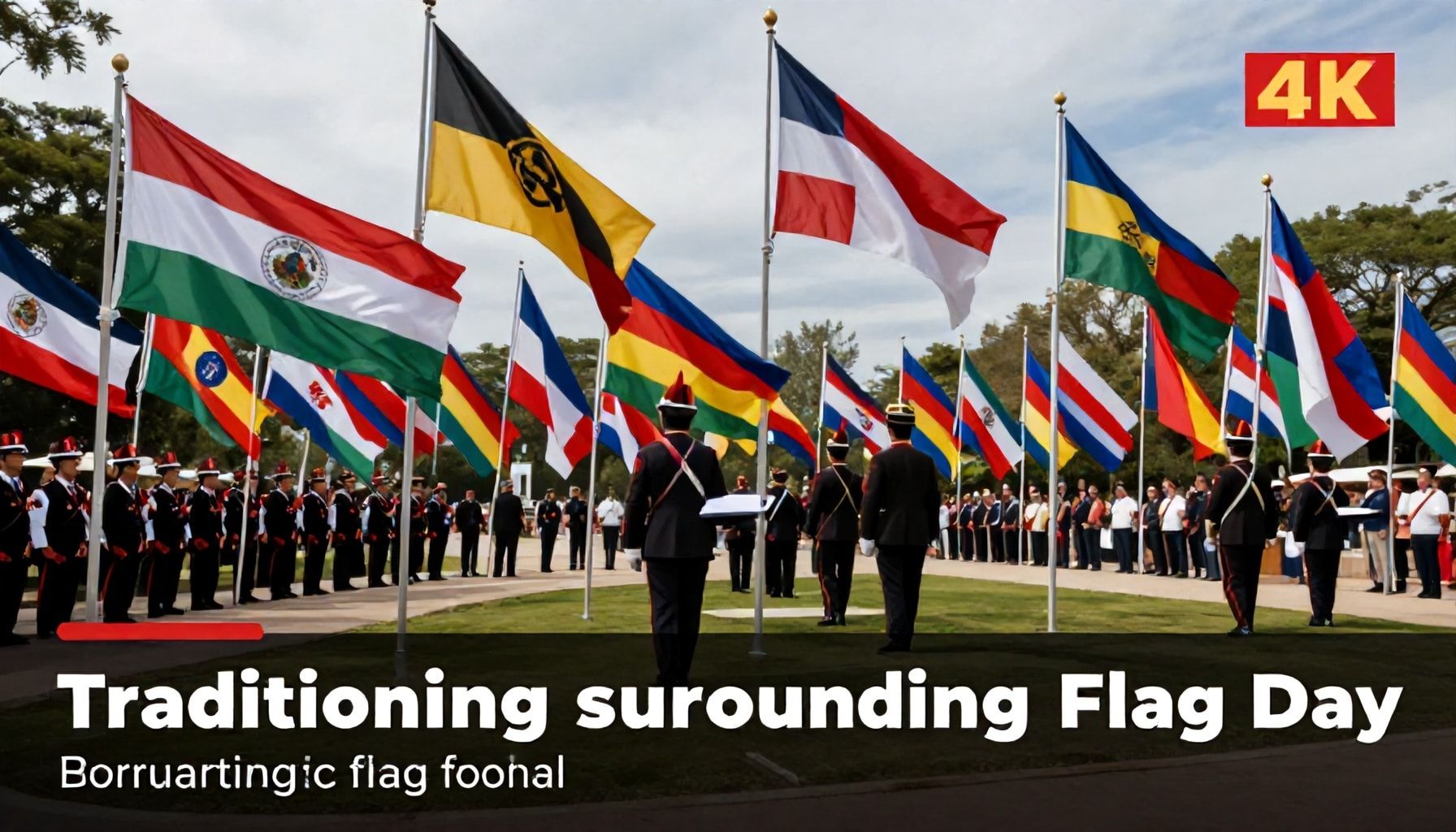 Tradiciones y rituales alrededor de las banderas en la región