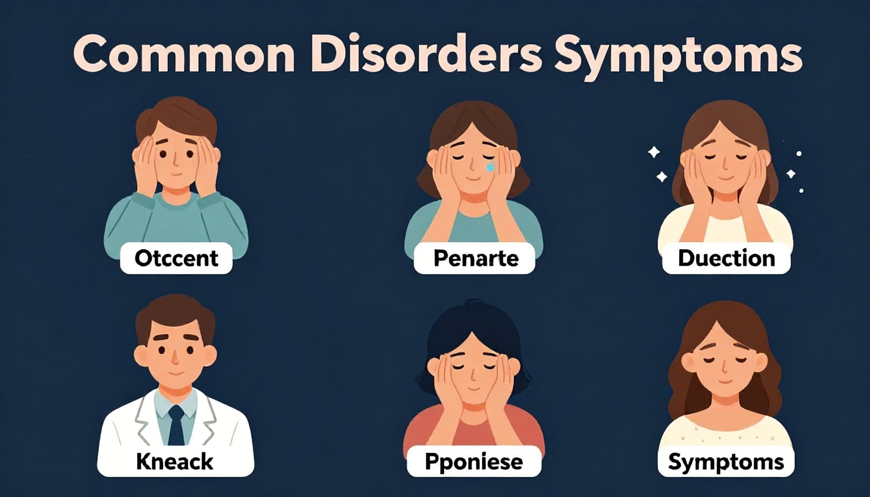 Trastornos comunes y sus síntomas más frecuentes