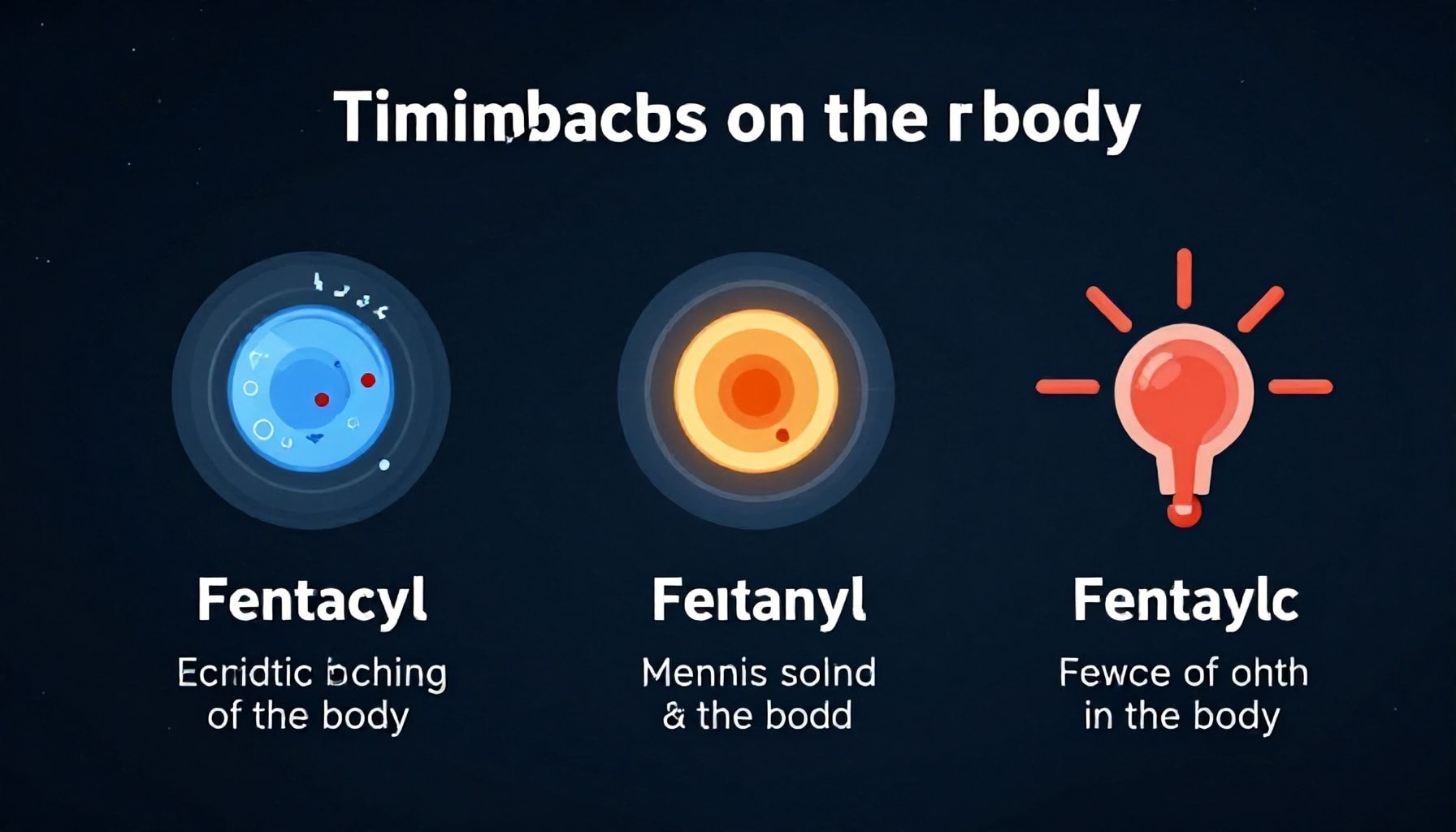 Tres efectos inmediatos del fentanilo en el cuerpo