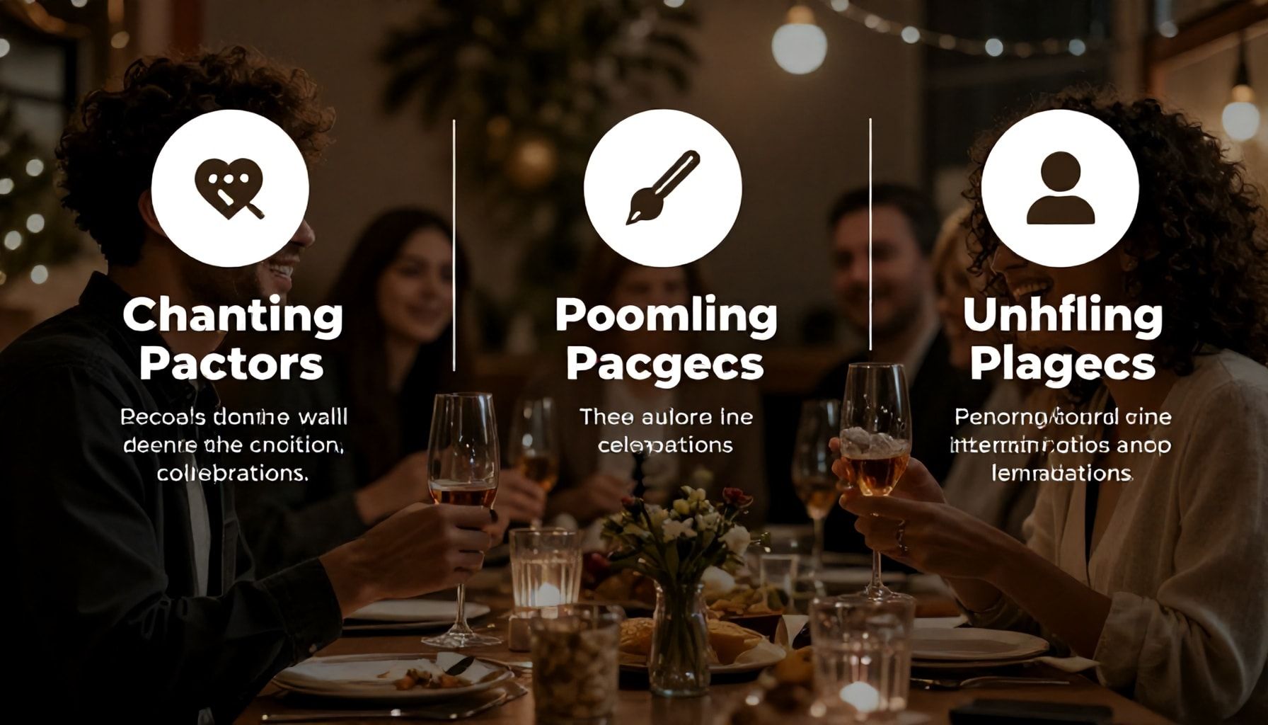 Tres factores clave que definen las celebraciones