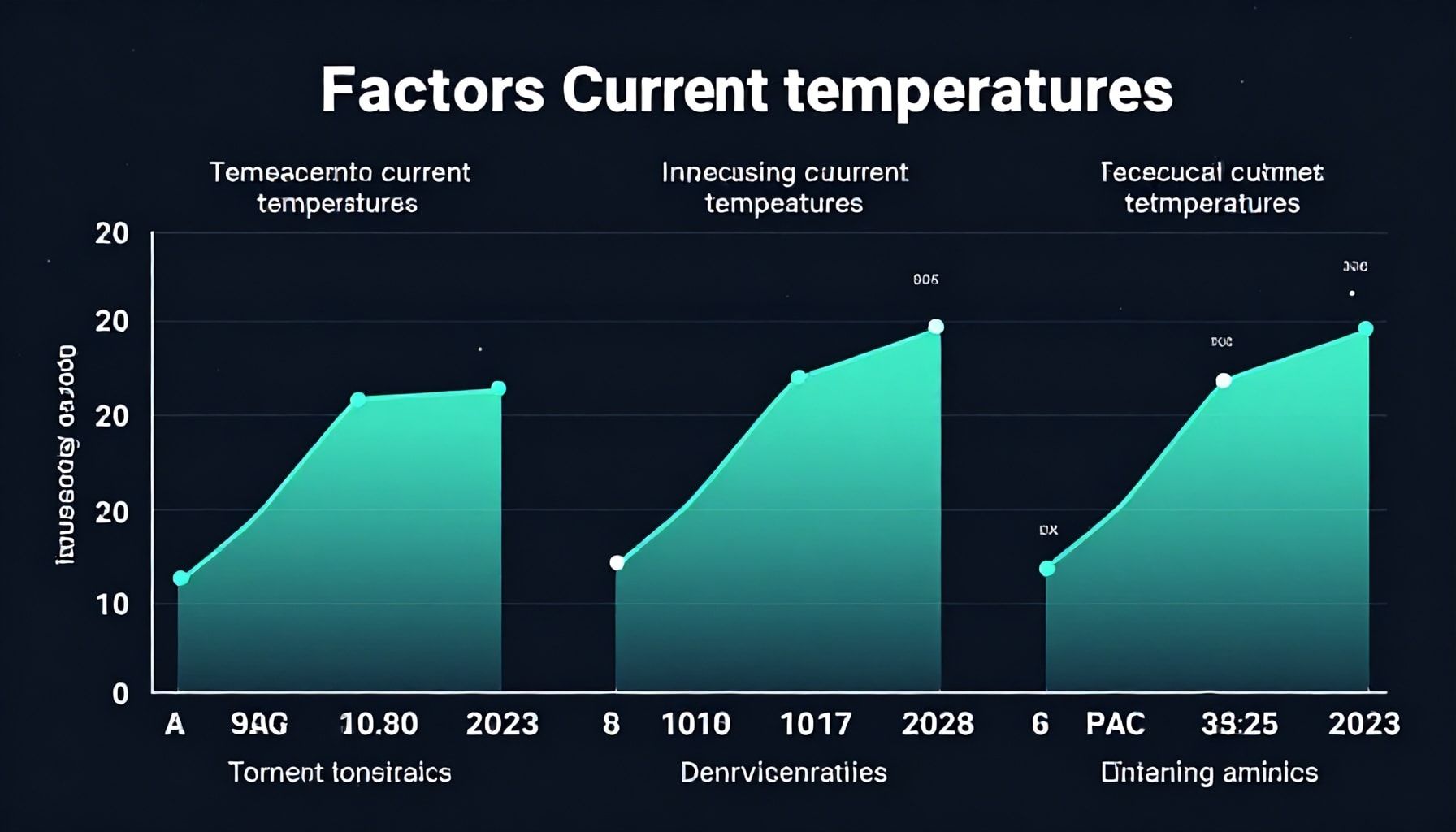 Tres factores clave que influyen en las temperaturas actuales