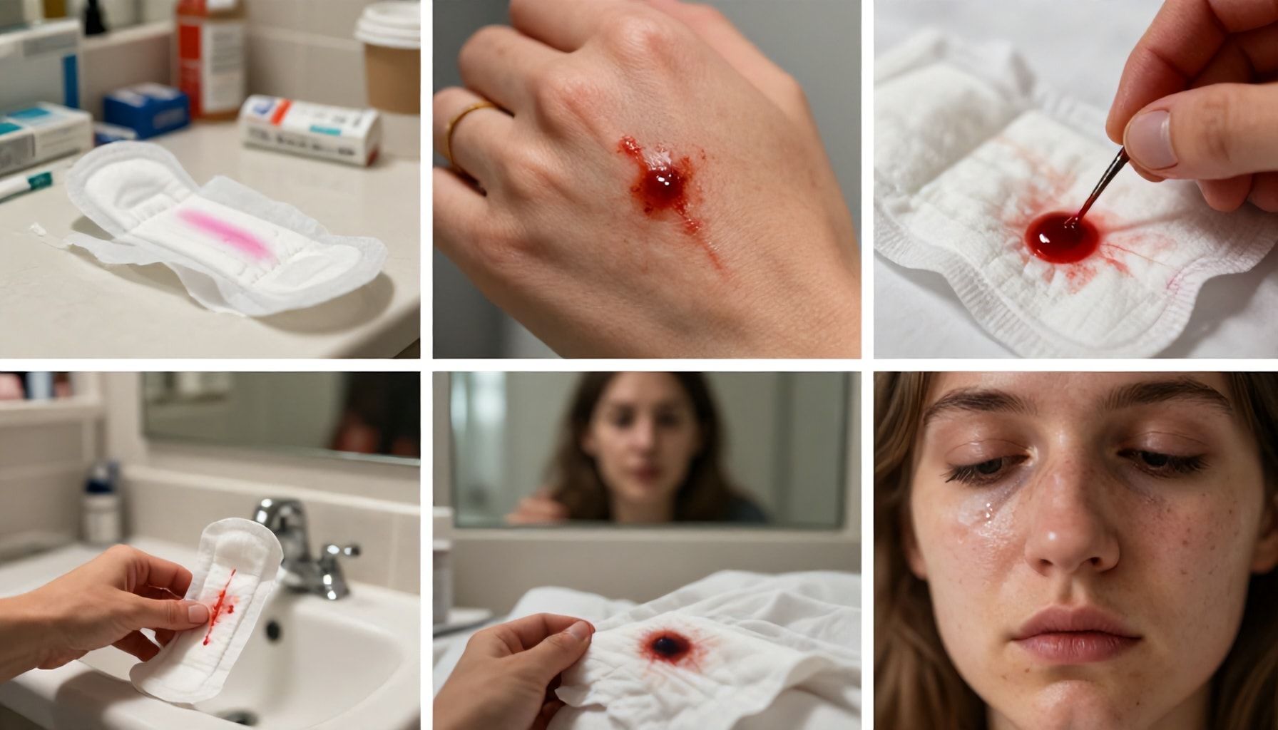 Sangrado de implantación: 5 fotos reales y cómo identificarlo correctamente 3 5 fotos reales con características que debes observar con atención*