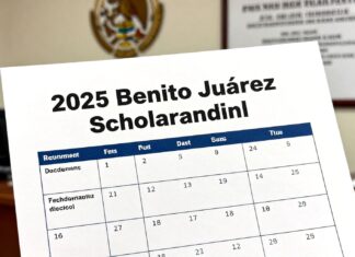 Calendario oficial 2025 de las becas Benito Juárez: fechas clave y requisitos