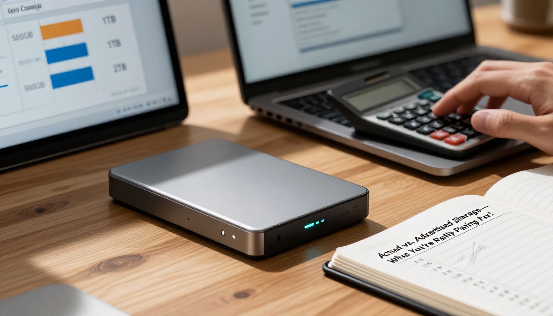 Cómo calcular la capacidad real que necesitas (y no pagar de más)*