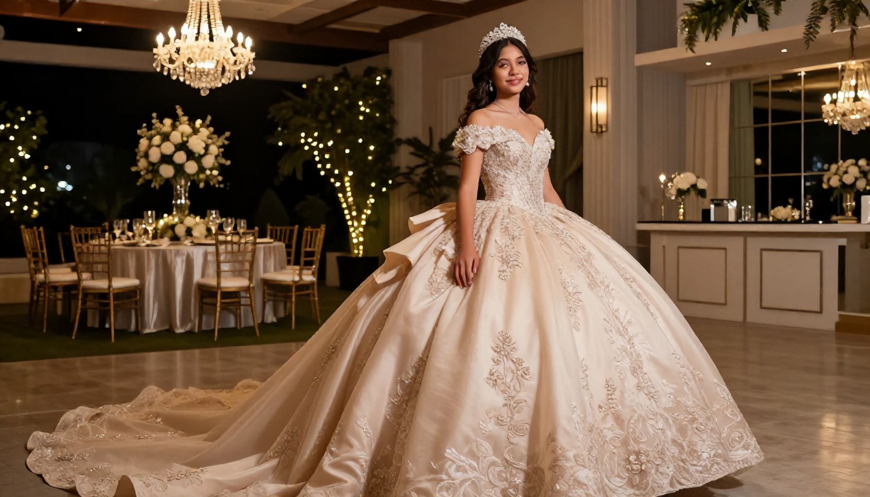 Cómo combinar el vestido con el estilo de la celebración*