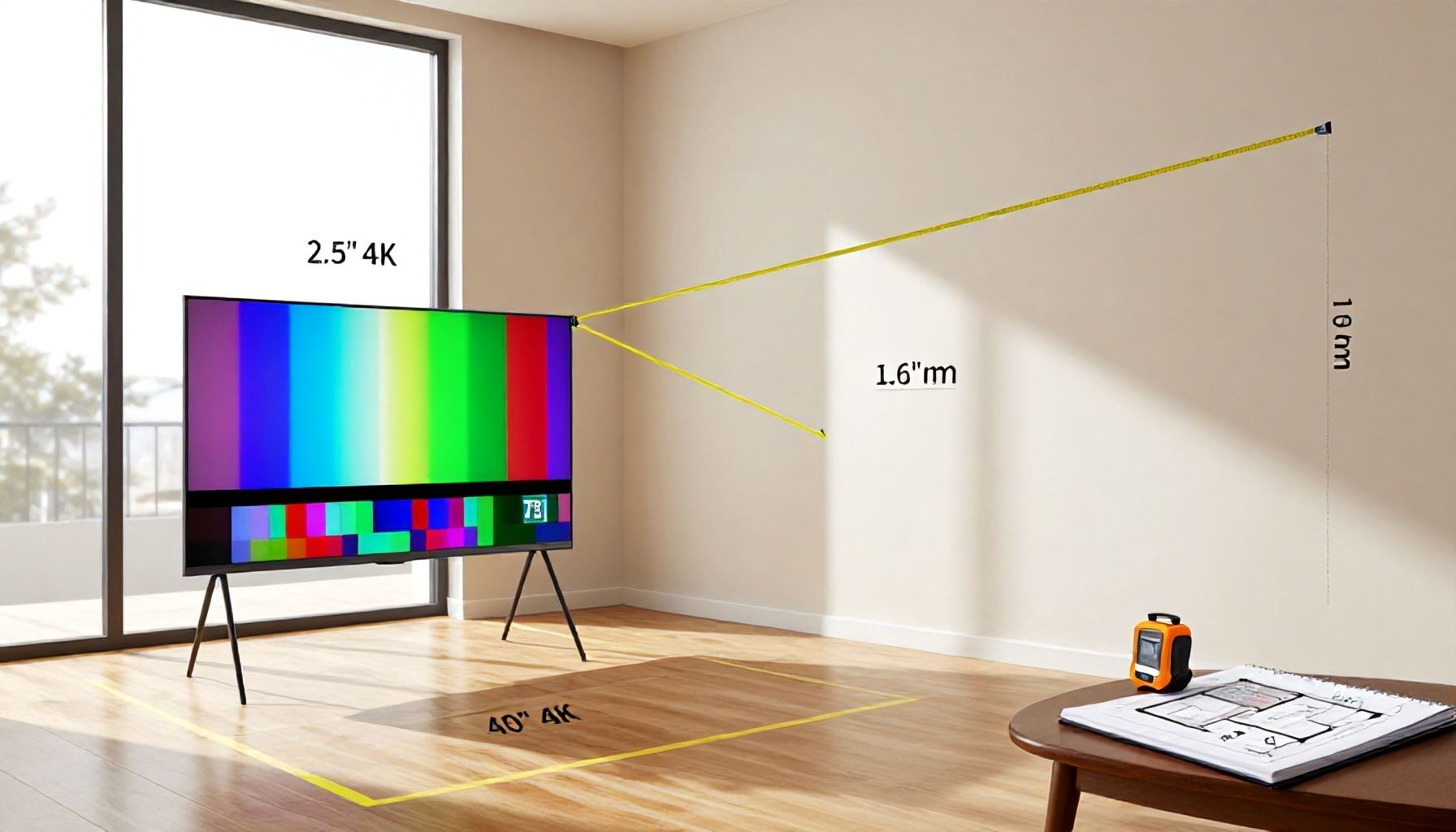 Cómo medir el espacio y la distancia ideal antes de comprar*