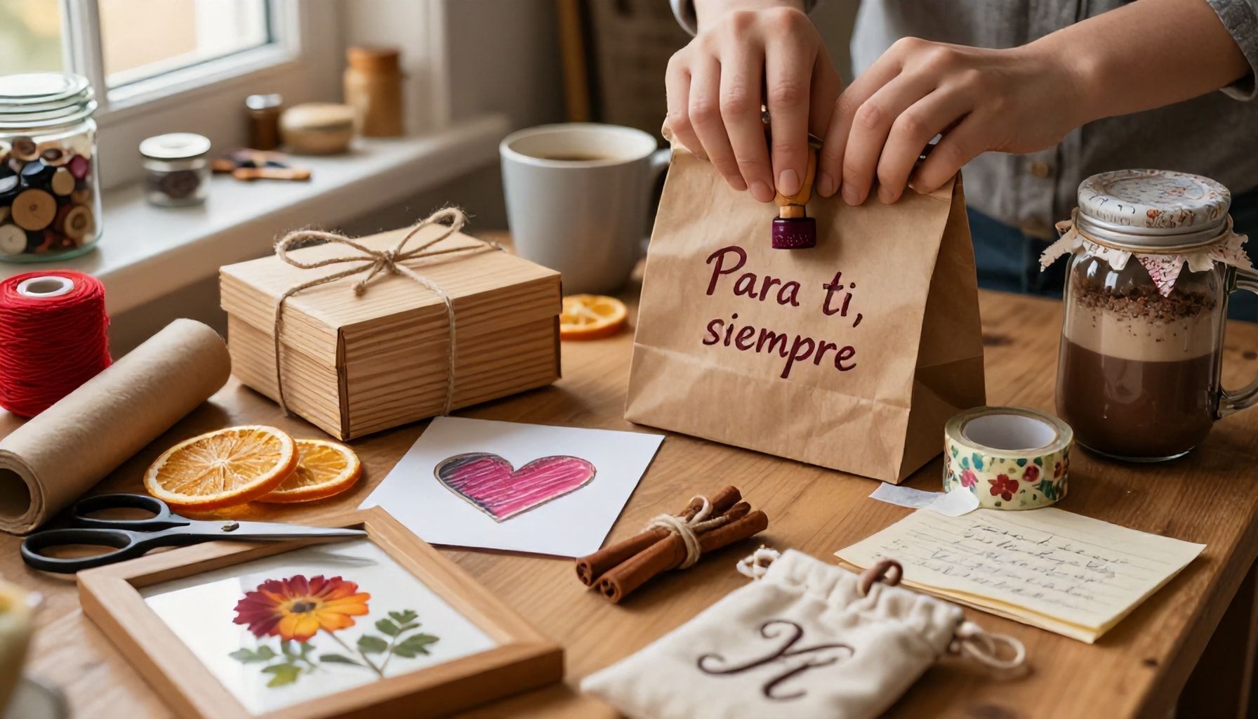 Cómo personalizar regalos caseros con materiales cotidianos
