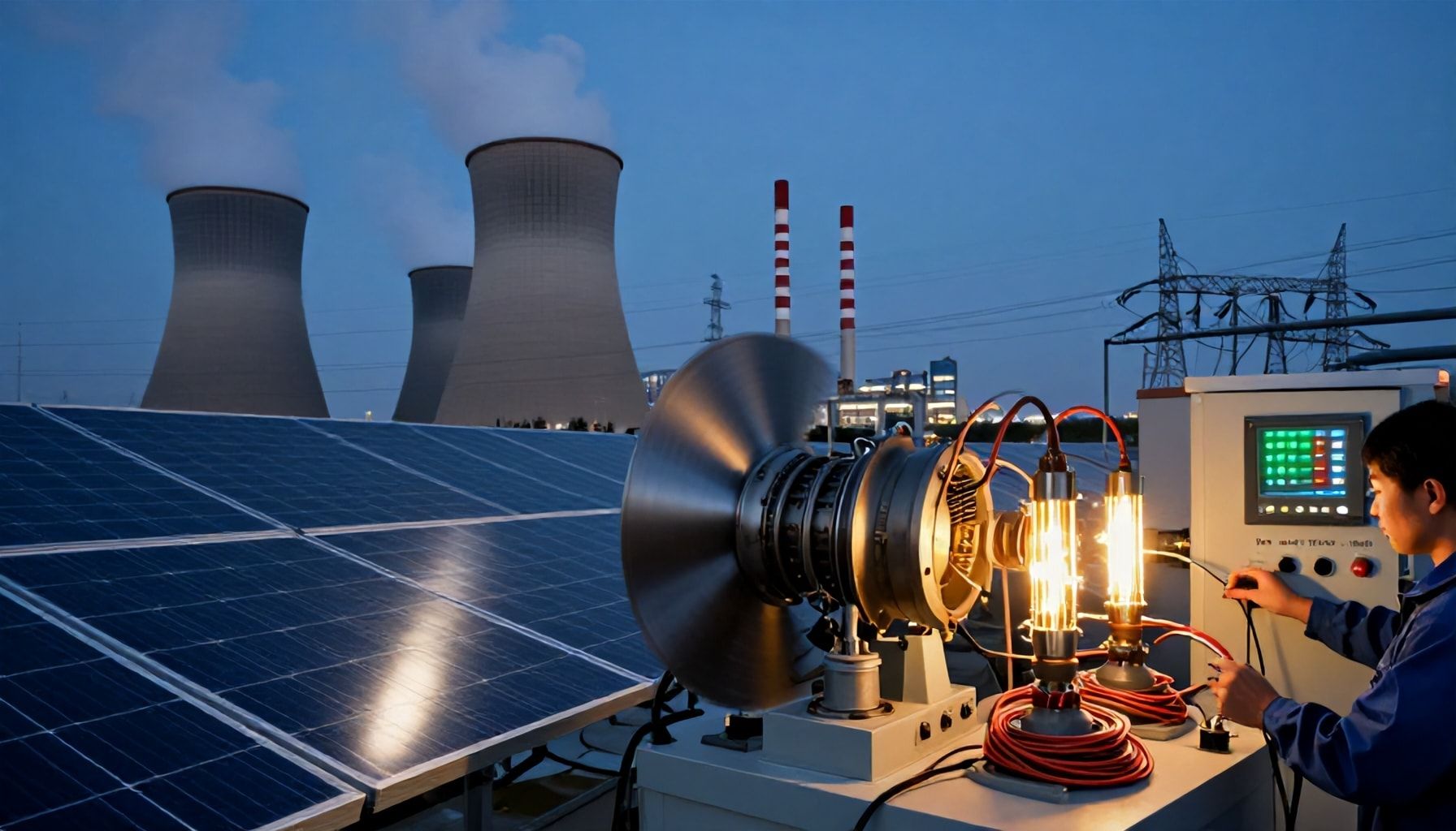 Cómo se transforma la energía en electricidad y calor*