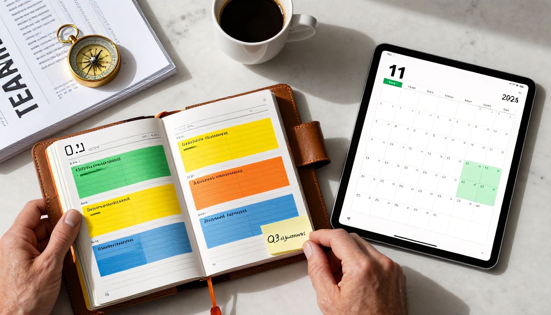 Cómo usar el calendario a tu favor: Planificación por temporadas*