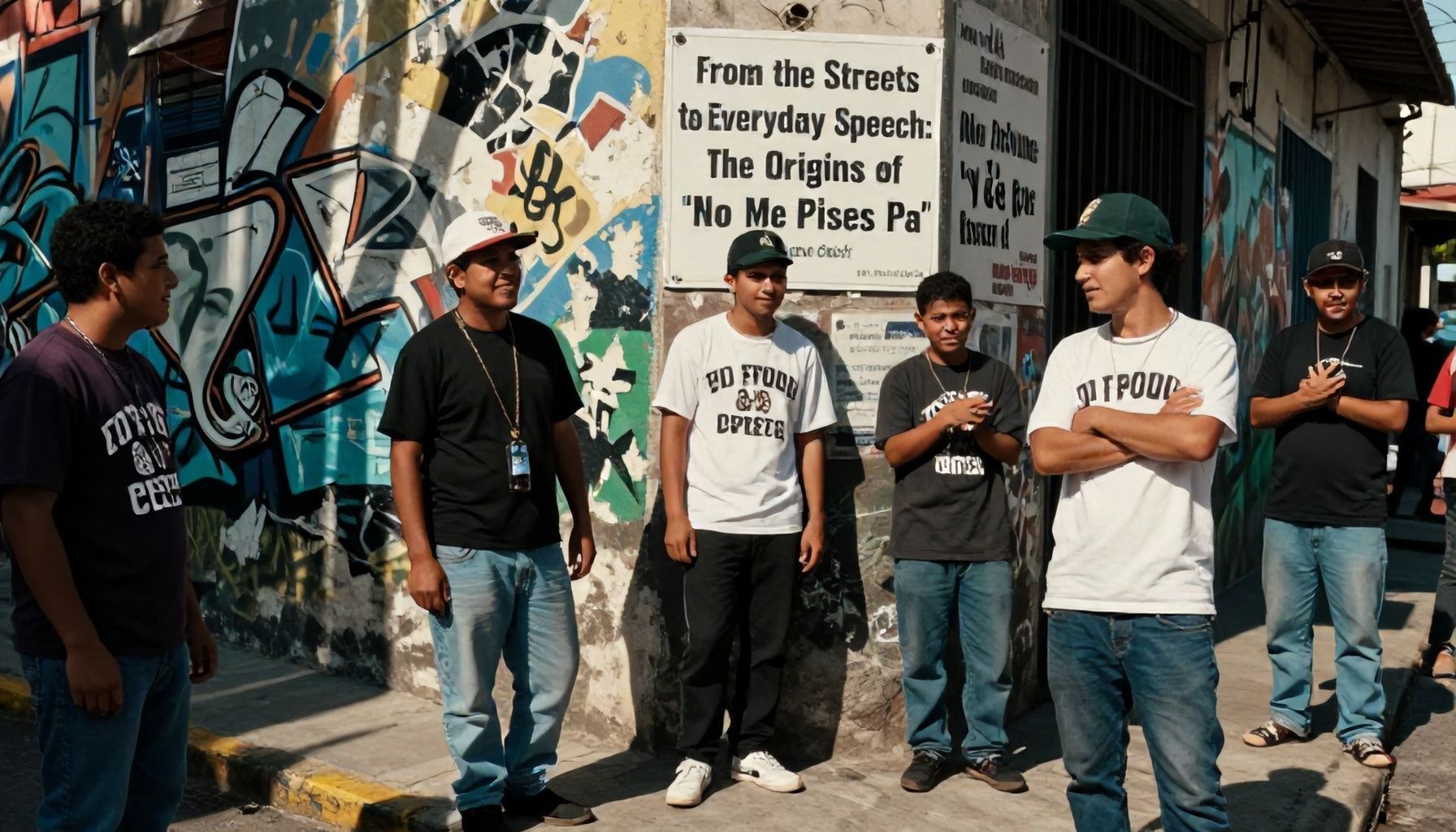 De la calle al lenguaje cotidiano: el origen de "no me pises pa