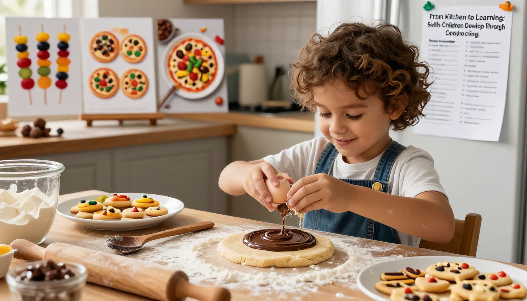 De la cocina al aprendizaje: habilidades que desarrollan estas recetas*