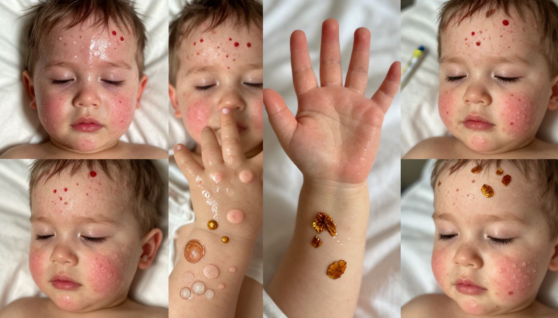 Varicela en niños: 5 síntomas clave y cómo aliviar las molestias en casa 3 De la fiebre a las ampollas: evolución típica en 5 etapas*