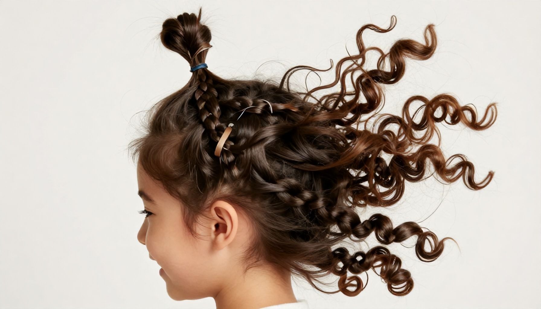 De trenzas a moños: las técnicas más originales para cabello infantil*