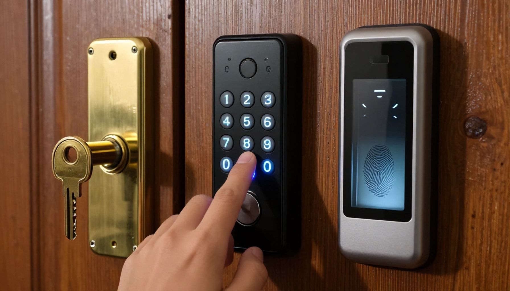 Diferencias clave entre chapas mecánicas, electrónicas y biométricas*