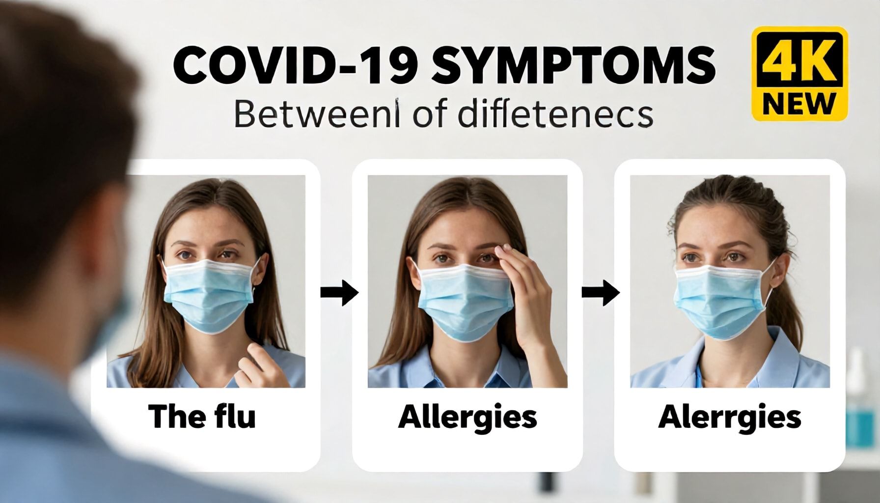 Diferencias clave entre COVID-19, gripe y alergias en 2024
