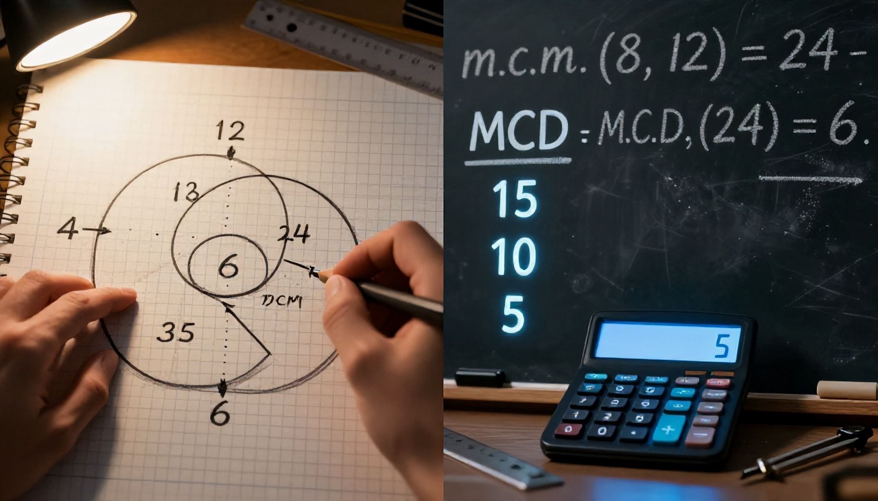Mínimo común múltiplo: Guía práctica con ejemplos y métodos de cálculo 2 Diferencias clave entre el MCM y el máximo común divisor