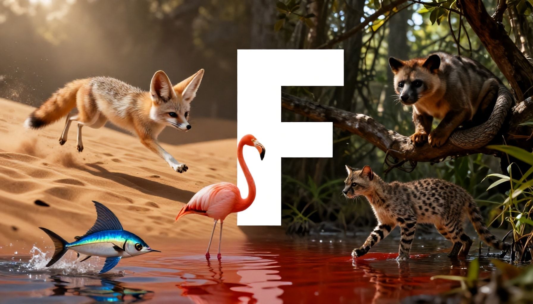 El misterioso mundo de los animales que empiezan con F*