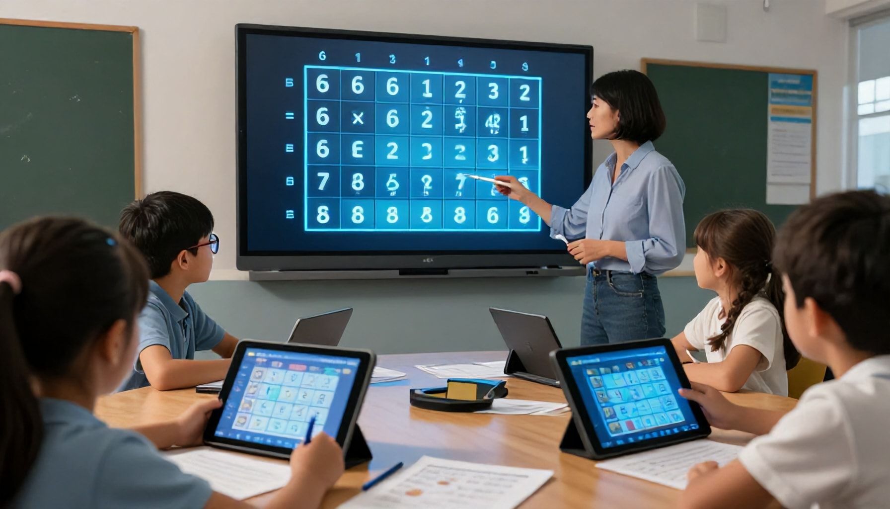 El papel de la tecnología en el futuro de las tablas de multiplicar*