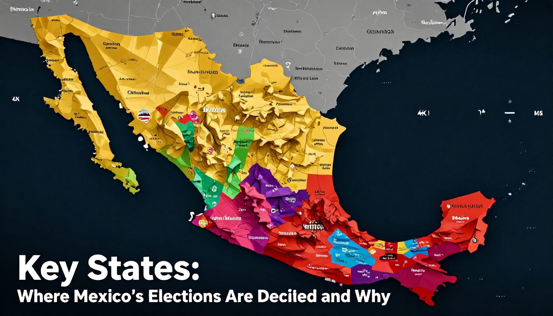 Estados clave: dónde se deciden las elecciones y por qué