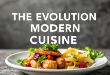 La Evolución de la Cocina Moderna: Ideas y Tendencias The Evolution of Modern Cuisine: Ideas and Trends